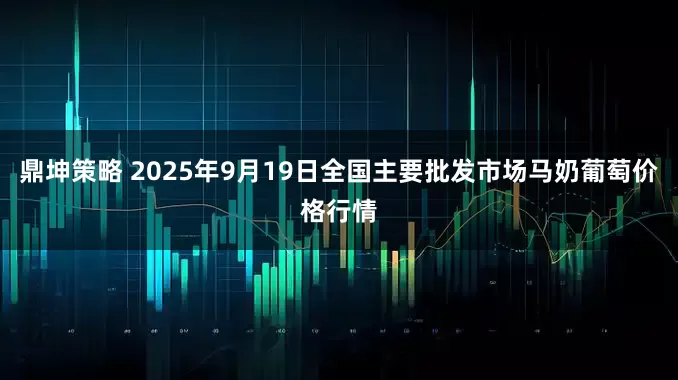 鼎坤策略 2025年9月19日全国主要批发市场马奶葡萄价格行情